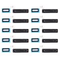 10 PCS Earpiece Receiver Mesh Cover + Earpiece Receiver Adhesive Sticker for iPhone 7 Plus