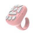 S22 Portable Smart Wireless Bluetooth Ring Remote Control (Pink)