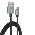 IVON CA73 2.4A Type-C / USB-C Fast Charging Data Cable, Length: 2m(Black)