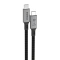 MOMAX DC39 1m USB4.0 USB-C / Type-C to USB-C / Type-C 240W Braided Data Sync Charge Cable