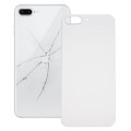 Glass Battery Back Cover for iPhone 8 Plus (Silver)