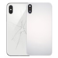 Back Cover with Adhesive for iPhone X(Silver)