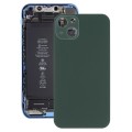 Glass Back Cover with Appearance Imitation of iP13 for iPhone XR(Green)