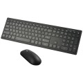 169 2.4Ghz + Bluetooth  Dual Mode Wireless Keyboard + Mouse Kit, Compatible with iSO & Android & Win