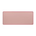 Logitech Keyboard Mouse Desk Mat Pad (Pink)