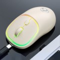 iMICE W-618 Rechargeable 4 Buttons 1600 DPI 2.4GHz Silent Wireless Mouse for Computer PC Laptop (Mil