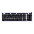 ABS Translucent Keycaps, OEM Highly Mechanical Keyboard, Universal Game Keyboard (Black)