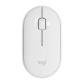 Logitech Pebble Cobblestone Shape Thin 3-keys 1000DPI Mute Wireless Bluetooth Optical Mouse, Wireles