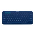 Logitech K380 Portable Multi-Device Wireless Bluetooth Keyboard (Blue)