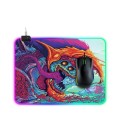 Computer Monster Pattern Illuminated Mouse Pad, Size: 35 x 25 x 0.4cm