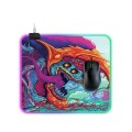 Computer Monster Pattern Illuminated Mouse Pad, Size: 35 x 30 x 0.4cm
