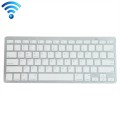 K09 Ultrathin 78 Keys Bluetooth 3.0 Wireless Keyboard (White)