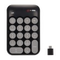 MCSaite MC-52AG USB-C / Type-C Universal Mini 18-keys Wireless Digital Keyboard (Black)