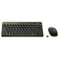 Logitech MK240 Nano Wireless Keyboard and Mouse Set(Black)