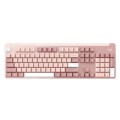 Logitech K865 104 Keys Wireless Bluetooth Mechanical Keyboard, Red Shaft (Pink)