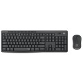 Logitech MK295 USB Wireless Silence Keyboard Mouse Set (Black)