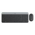 Logitech MK470 Wireless Silence Keyboard Mouse Set (Black)