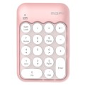 Mofii x910 2.4G Mini Wireless Number Keyboard, English Version(Pink + White)