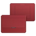4 in 1 Universal Laptop Holder PU Waterproof Protection Wrist Laptop Bag, Size: 17 inch(Red)