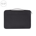 13.3 inch Fashion Casual Polyester + Nylon Laptop Handbag Briefcase Notebook Cover Case, For Macbook