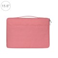 15.6 inch Fashion Casual Polyester + Nylon Laptop Handbag Briefcase Notebook Cover Case, For Macbook