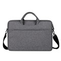 ST01S Waterproof Oxford Cloth Hidden Portable Strap One-shoulder Handbag for 13.3 inch Laptops (Dark