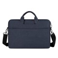 ST01S Waterproof Oxford Cloth Hidden Portable Strap One-shoulder Handbag for 14.1 inch Laptops (Navy