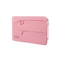 WIWU 12 inch Large Capacity Waterproof Sleeve Protective Case for Laptop (Pink)