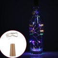 1.4m Silver Color Copper Wire Starry String Light Rope, 15 LEDs SMD 0603 IP65 Waterproof LR44 Button