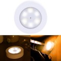 Warm White / White / Yellow Light LED Night Light, 6 LEDs Decoration Light for Car, Hotel, Corridor,