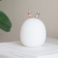 3life-317 Cute Rabbit LED Pat Light, 3-speed Brightness Adjustment Decorative Night Light for Bedroo