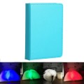 Foldable Pages RGB + Warm White Light Book Shape LED Light, Creative Portable USB Charging Small Siz