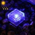 IP68 Waterproof Solar Powered Tempered Glass Outdoor LED Buried Light Garden Decoration Lamp with 0.