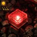 IP68 Waterproof Solar Powered Tempered Glass Outdoor LED Buried Light Garden Decoration Lamp with 0.