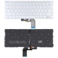 For Xiaomi Mi Air 13.3 US Version Keyboard with Backlight (Silver)