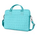 WiWU 13.3 inch Shockproof Dropproof Fashion Slim Shoulder Laptop Bag Handbag(Blue)