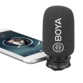 BOYA BY-DM200 8 Pin Interface Plug Condenser Live Show Video Vlogging Recording Microphone for iPhon