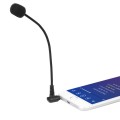 BOYA BY-UM4 3.5mm Interface Plug Live Show Omni-directional Condenser Mic Mini Flexible Microphone f