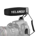 YELANG MIC09 Shotgun Gain Condenser Broadcast Microphone with Windshield for Canon / Nikon / Sony DS