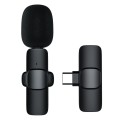 Type-C / USB-C Interface Mini Wireless Lavalier Microphone