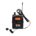 XTUGA RW2080 902-928MHz UHF Wireless Stage Singer In-Ear Monitor System Single BodyPack Receiver (Bl