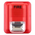 Sound-light Fire Alarm Warning Strobe Horn Alert Safety System Sensor