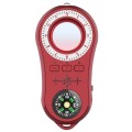S100 Infrared Scanner Wireless Precision Alarm Detector with LED Flashlight (Red)