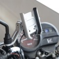 CS-856D1 Motorcycle Rotatable Chargeable Aluminum Alloy Mobile Phone Holder, Mirror Holder Version(S