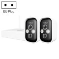 SriHome SH033 3.0 Million Pixels FHD Low Power Consumption Wireless Home Security Camera System