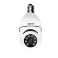 ESCAM PT208 1080P HD Light Bulb WiFi Camera, Support Motion Detection, Two-way Audio, Night Vision,