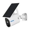 ESCAM QF290 HD 1080P WiFi Solar Panel IP Camera, Support Motion Detection / Night Vision / TF Card /