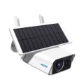 ESCAM QF180 H.265 3MP Solar Wifi IP Camera, Without Battery(White)
