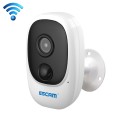 ESCAM G08 HD 1080P IP65 Waterproof PIR IP Camera without Solar Panel, Support TF Card / Night Vision