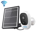 ESCAM G08 HD 1080P IP65 Waterproof PIR IP Camera with Solar Panel, Support TF Card / Night Vision /